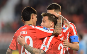 Estudiantes de La Plata goleo a Defensa y Justicia y sumó su primera victoria en el Torneo Clausura