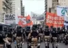 El Gobierno arranca un mes de reformas clave con protestas de docentes, estatales y organizaciones sociales