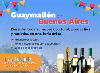 Guaymallén en Buenos Aires: feria mendocina en Casa de Mendoza con cultura, vinos y folclore