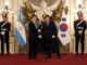 Milei recibió al presidente de Corea del Sur en la Casa Rosada
