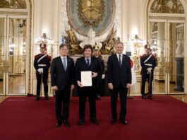 El presidente Javier Milei recibió las cartas credenciales de los embajadores de Alemania, Corea del Sur y de la Santa Sede