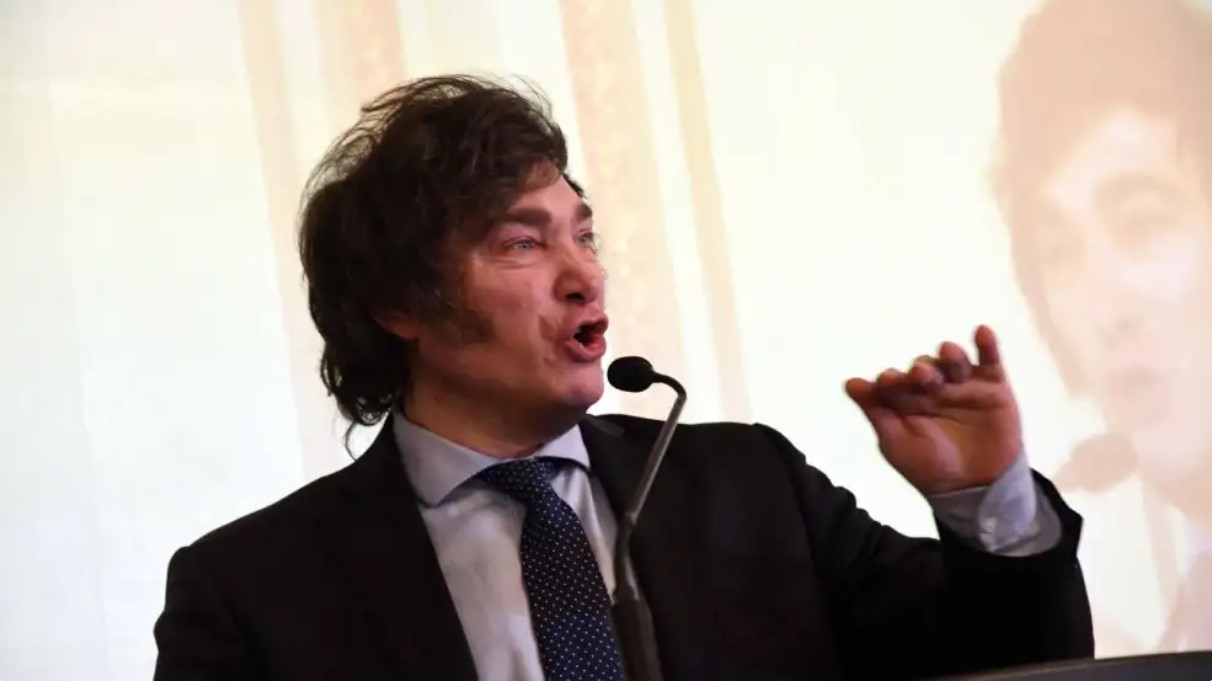Milei en contra del aborto
