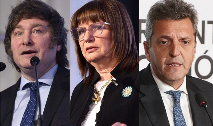 Elecciones 2023: el escrutinio definitivo achicó la diferencia entre Milei, Bullrich y Massa