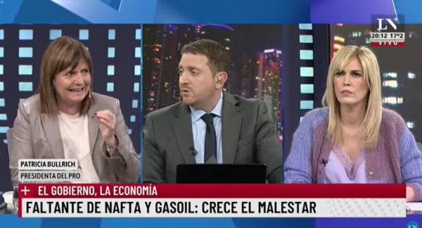 Patricia: “Ojalá que la economía explote antes del 19”