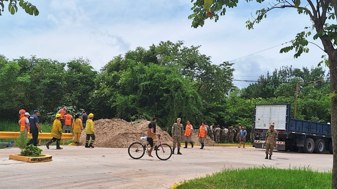 SIGUE EL DESPLIEGUE DEL GOBIERNO PROVINCIAL EN EL NORTE