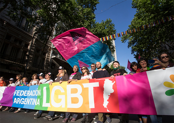 Amplio rechazo de la comunidad LGBTI+ a la posible eliminación del Inadi
