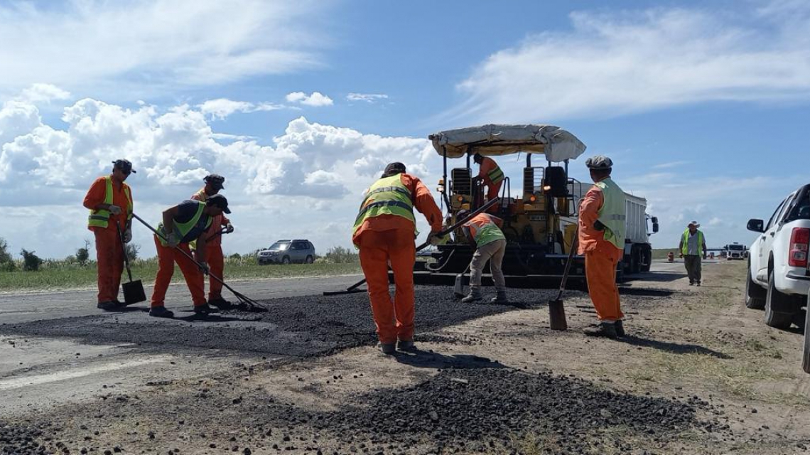 Rosario-Santa Fe avanzan las reparaciones en la autopista
