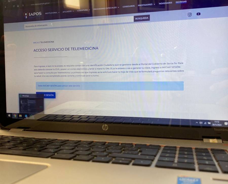 TELEMEDICINA  Afiliados a Iapos pueden acceder al servicio las 24 horas