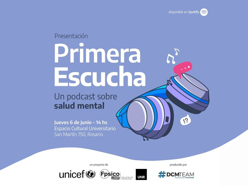 Lanzan “Primera Escucha: un podcast sobre salud mental”